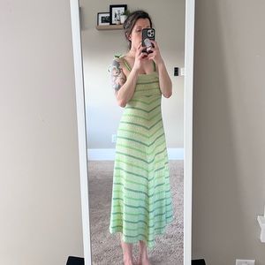 Vintage green sundress